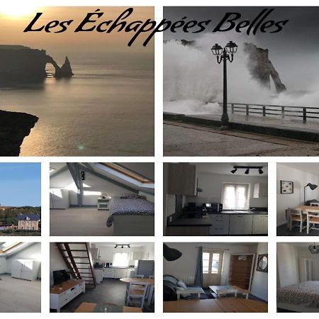 Les Echapees Belles Lägenhet Étretat Rum bild