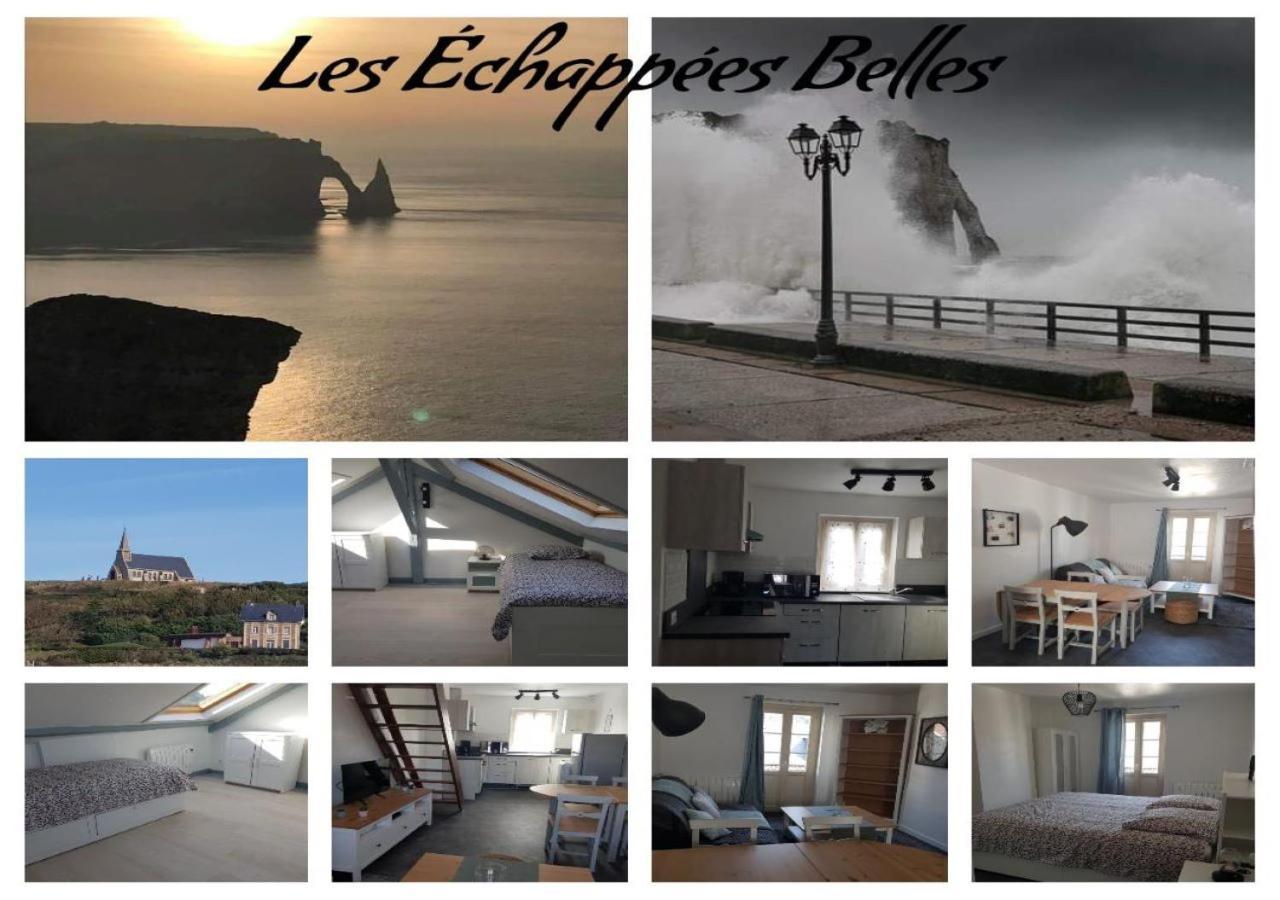 Les Echapees Belles Lägenhet Étretat Rum bild